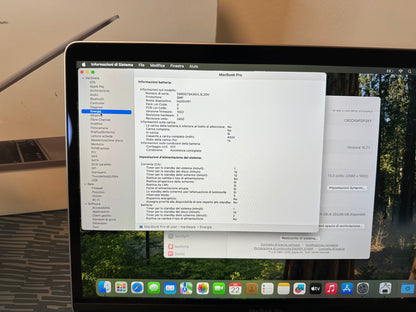 MacBook Pro (2020) [13,3", Touch Bar, Intel Core i5 1,4GHz, 8GB RAM, 256GB SSD, Intel Iris Plus Graphics 645, macOS] Grigio