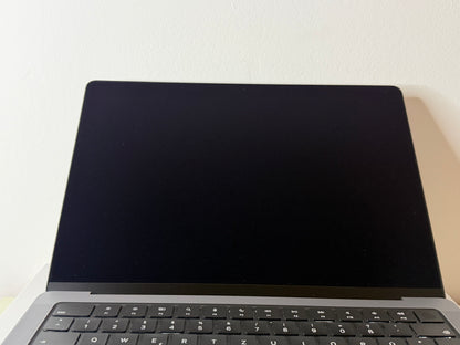 MacBook Pro (2021) [14,2", Apple M1 Pro 8 Core, 16GB RAM, 512GB SSD, Apple 14 Core, macOS] grigio