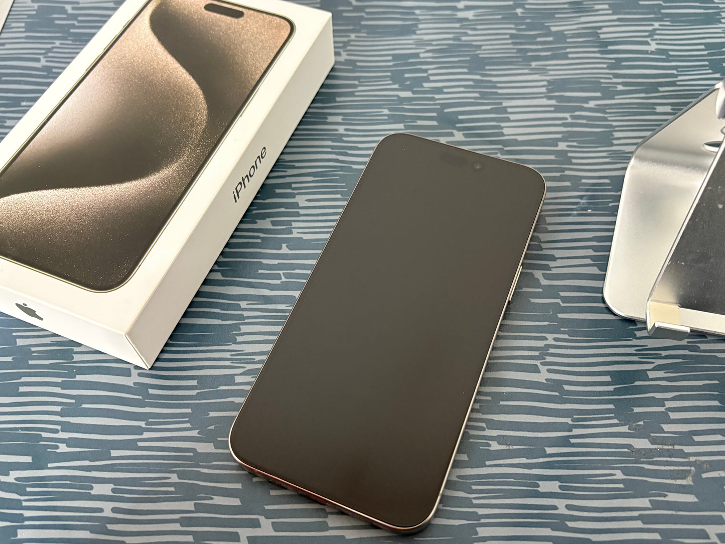 iPhone 15 Pro Max 256GB Titanio Bianco