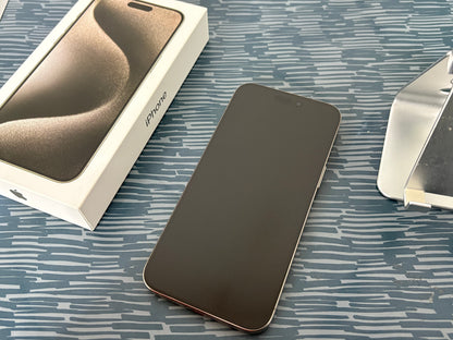 iPhone 15 Pro Max 256GB Titanio Bianco