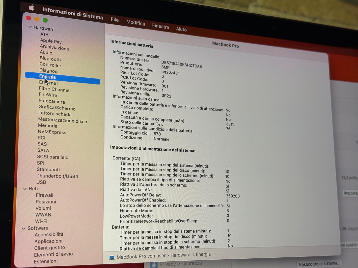 MacBook Pro (Mid 2017) [13,3", Touch Bar, Intel Core i5 3,1GHz, 8GB RAM, 512GB SSD, Intel Iris Plus Graphics 650, macOS] argento