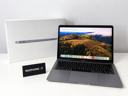 MacBook Air (2018) [13,3", Retina, Intel Core i5 1,6GHz, 8GB RAM, 256GB SSD, Intel UHD Graphics 617, macOS] Grigio