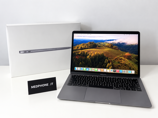 MacBook Air (2018) [13,3", Retina, Intel Core i5 1,6GHz, 8GB RAM, 256GB SSD, Intel UHD Graphics 617, macOS] Grigio