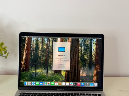 MacBook Air (2020) [13,3", Retina, Intel Core i3 1,1GHz, 8GB RAM, 256GB SSD, Intel Iris Plus Graphics, macOS] argento