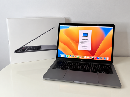 MacBook Pro (2017) [13,3", Touch Bar, Intel Core i5 3,1GHz, 8GB RAM, 256GB SSD, Intel Iris Plus Graphics 650, macOS] grigio