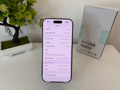 iPhone 17 Air 256GB (Dual e-Sim) Oro Chiaro