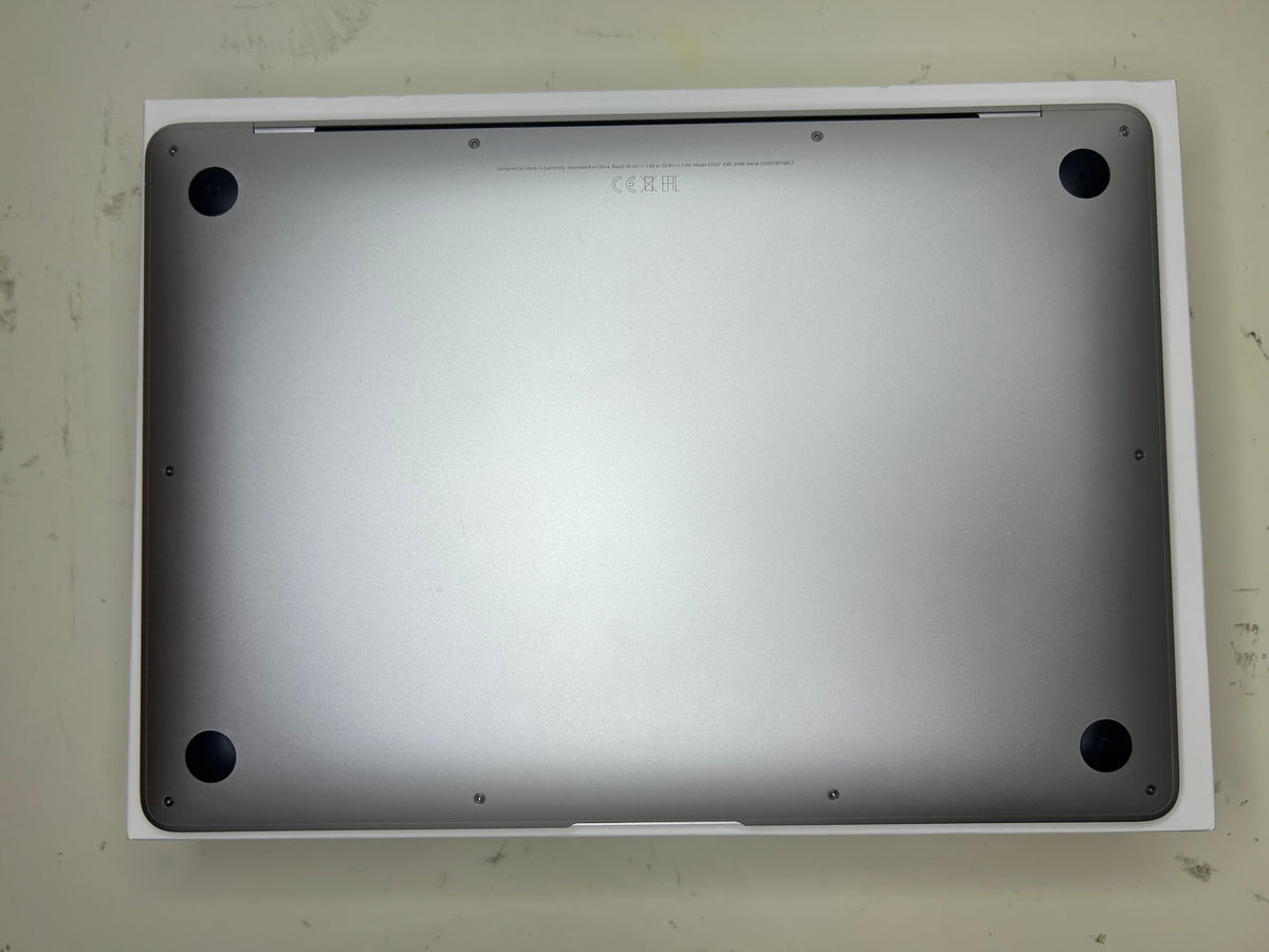 MacBook Air M1 (Late 2020) [13,3", Retina, Apple M1, 8GB RAM, 256GB SSD, Apple 7 Core, macOS] Grigio