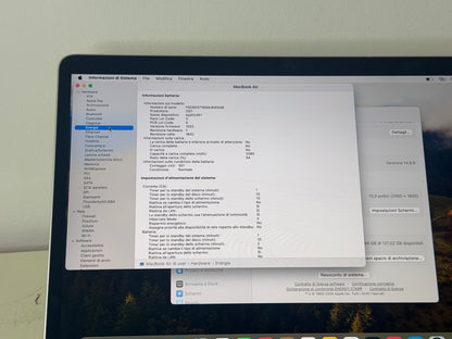 MacBook Air (2019) [13,3", Retina, Intel Core i5 1,6GHz, 8GB RAM, 128GB SSD, Intel UHD Graphics 617, macOS] Grigio