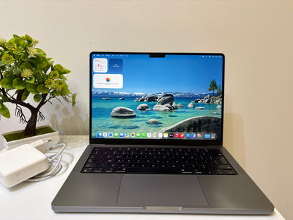 MacBook Pro (2021) [14", Apple M1 Pro 10 Core, 16GB RAM, 512GB SSD, Apple 16 Core, macOS] Grigio