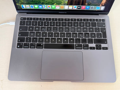 MacBook Air M1 (Late 2020) [13,3", Retina, Apple M1, 8GB RAM, 256GB SSD, Apple 7 Core, macOS] Grigio