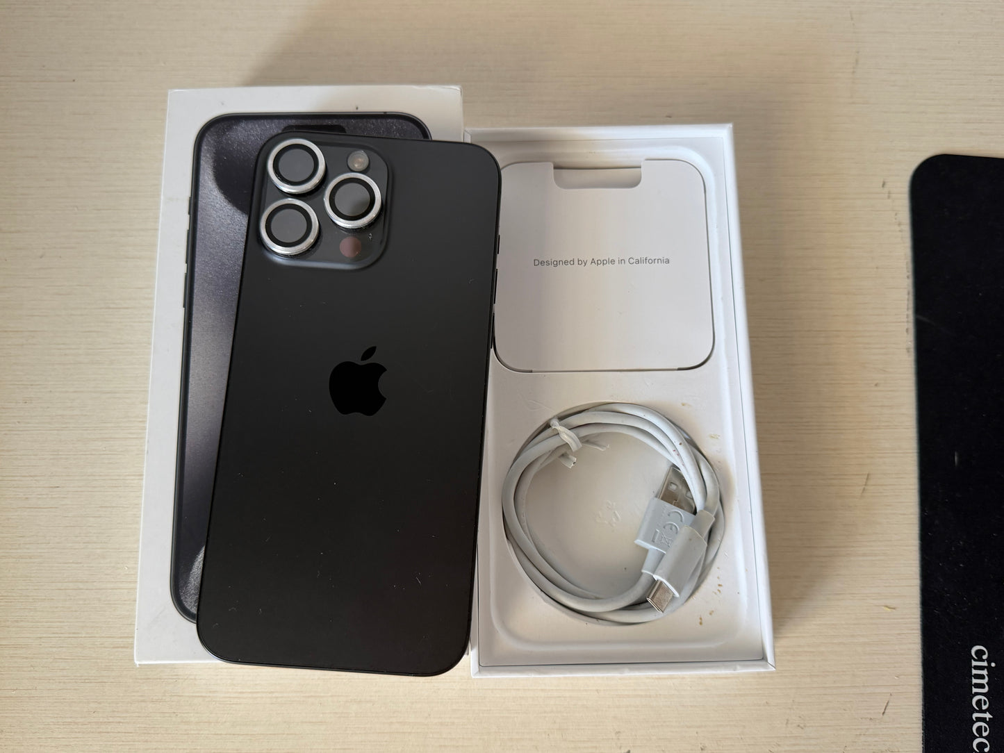 iPhone 15 Pro Max 256GB Titanio Nero