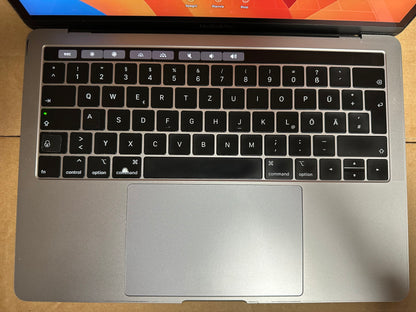 MacBook Pro (2019) [13,3", Touch Bar, Intel Core i5 1,4GHz, 8GB RAM, 256GB SSD, Intel Iris Plus Graphics 645, Mac OS X] Grigio
