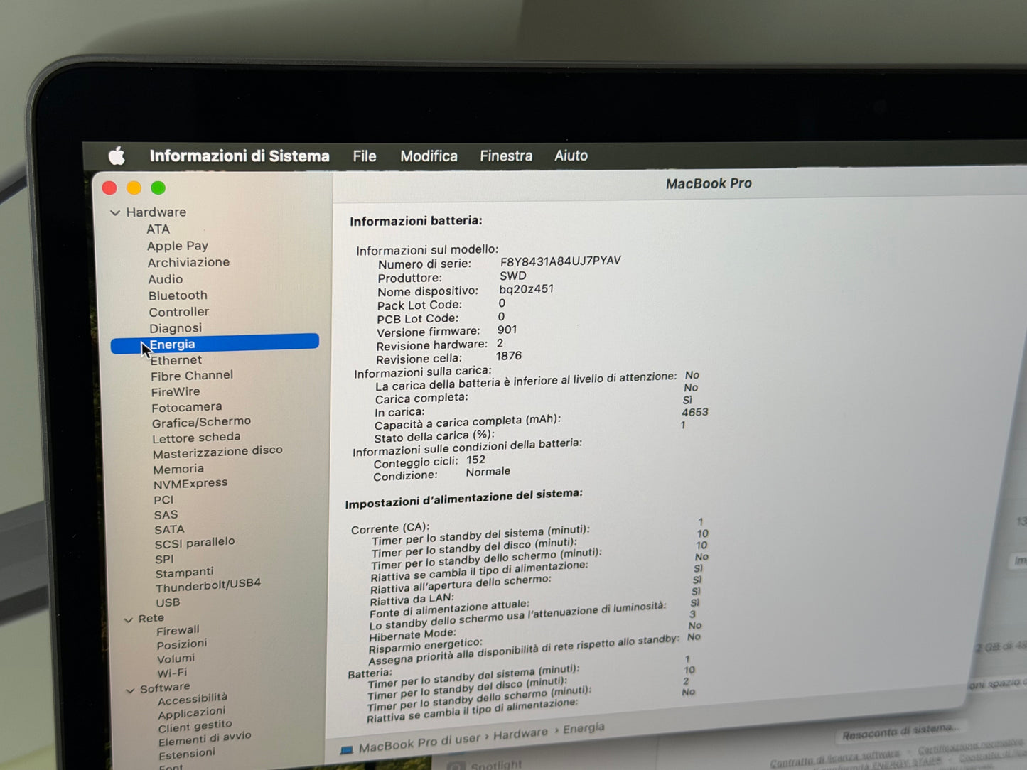 MacBook Pro (2018) [13,3", Touch Bar, Intel Core i7 2,7GHz, 16GB RAM, 512GB SSD, Intel Iris Graphics 655, macOS] Grigio