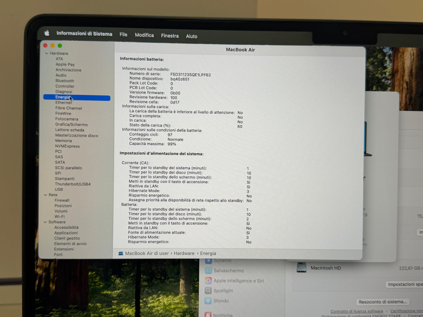 MacBook Air (2023) [15,3", M2 8-Core, 8GB RAM, 256GB SSD, 10-Core GPU, macOS] mezzanotte