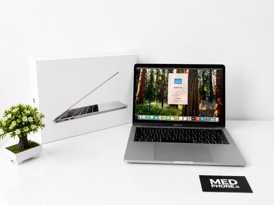 MacBook Pro (2019) [13,3", Touch Bar, Intel Core i5 1,4GHz, 8GB RAM, 128GB SSD, Intel Iris Plus Graphics 645, Mac OS X] argento