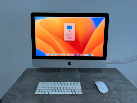iMac (Mid 2017) [21,5", 4K, Retina, Intel Core i5 3,4GHz, 8GB RAM, 1TB Fusion Drive, AMD Radeon Pr0 560, macOS] argento