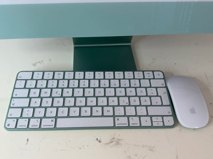 iMac (Mid 2021) [24", Apple M1 8 Core CPU, 8GB RAM, 256GB SSD, Apple 8 Core, macOS] verde