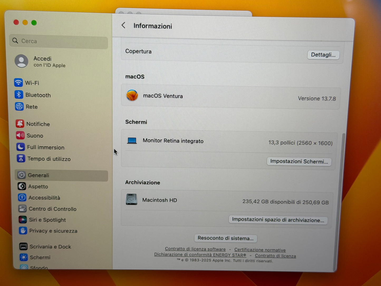 MacBook Pro (2017) [13,3", Intel Core i5 2,3GHz, 8GB RAM, 256GB SSD, Intel Iris Plus Graphics 640, macOS] Grigio