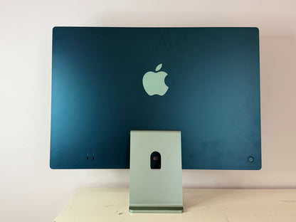 iMac (Mid 2021) [24", Apple M1 8 Core CPU, 8GB RAM, 256GB SSD, Apple 8 Core, macOS] verde