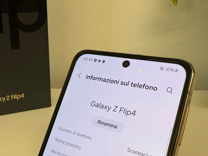 Samsung Galaxy Z Flip 4 5G 128GB [Dual-Sim] Oro