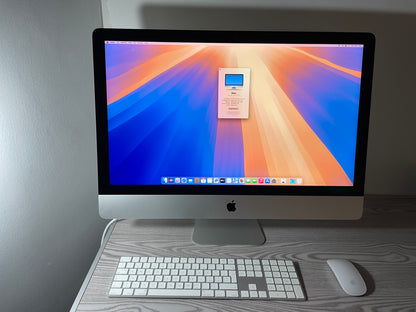 iMac (2019) [27", i5 3.1GHz, 16GB RAM, 1TB SSD, Radeon Pr0 575X 4GB, macOS] argento