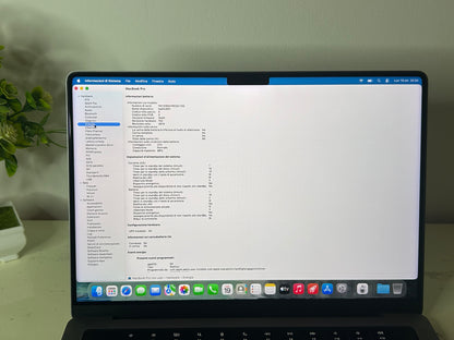 MacBook Pro (2021) [14,2", Apple M1 Pro 8 Core, 16GB RAM, 512GB SSD, Apple 14 Core, macOS] grigio