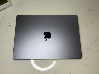 MacBook Pro (2021) [14,2", Apple M1 Pro 8 Core, 16GB RAM, 512GB SSD, Apple 14 Core, macOS] grigio