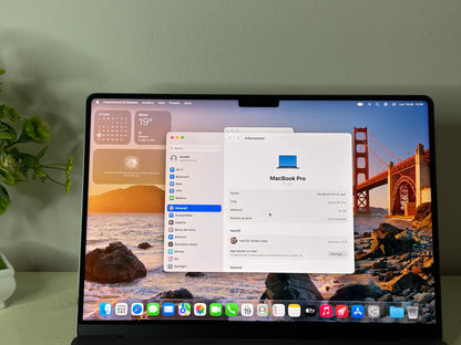 MacBook Pro (2021) [14,2", Apple M1 Pro 8 Core, 16GB RAM, 512GB SSD, Apple 14 Core, macOS] grigio