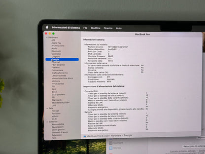 MacBook Pro (2021) [14,2", Apple M1 Pro 8 Core, 16GB RAM, 512GB SSD, Apple 14 Core, macOS] grigio