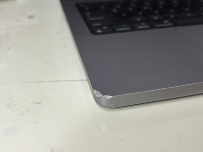 MacBook Pro (2021) [14,2", Apple M1 Pro 8 Core, 16GB RAM, 512GB SSD, Apple 14 Core, macOS] grigio