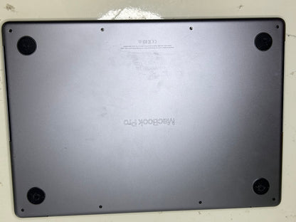 MacBook Pro (2021) [14,2", Apple M1 Pro 8 Core, 16GB RAM, 512GB SSD, Apple 14 Core, macOS] grigio