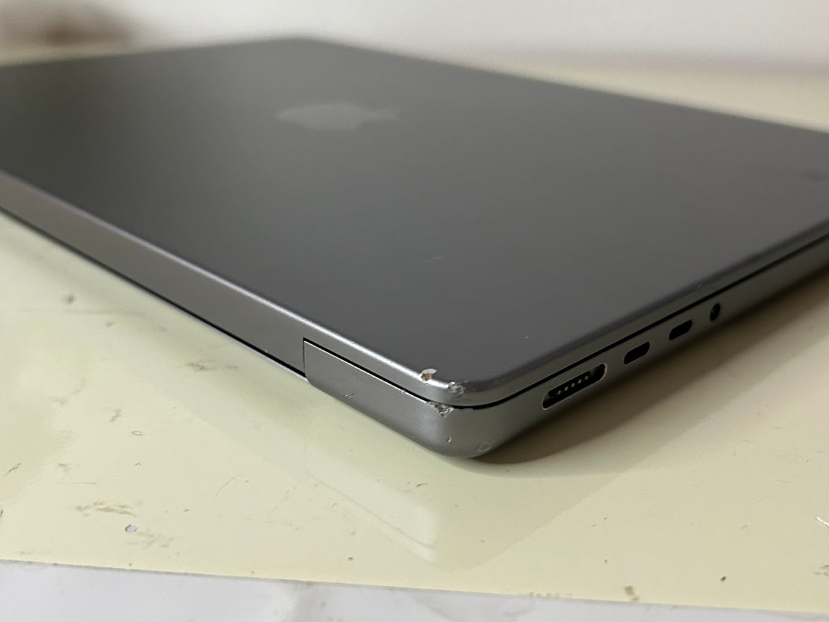 MacBook Pro (2021) [14,2", Apple M1 Pro 8 Core, 16GB RAM, 512GB SSD, Apple 14 Core, macOS] grigio