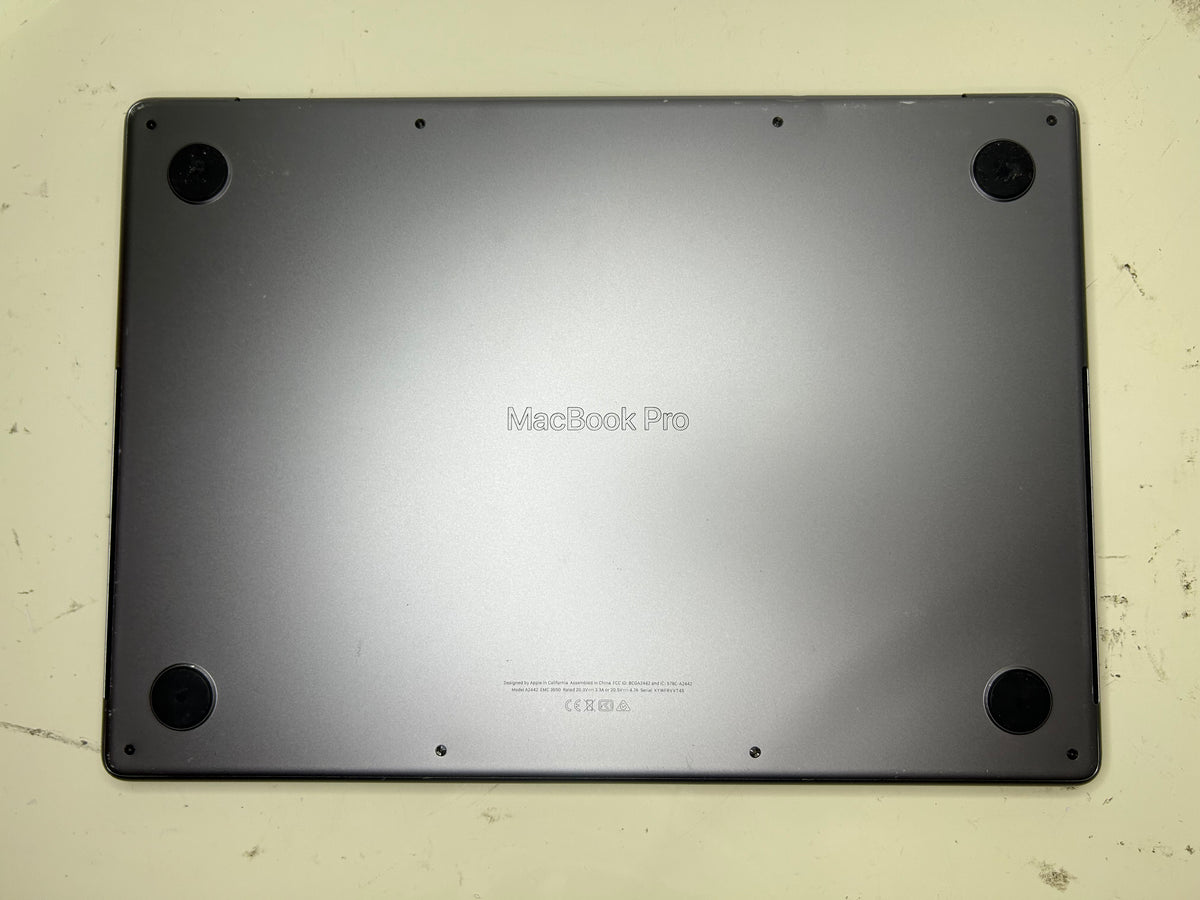 MacBook Pro (2021) [14,2", Apple M1 Pro 8 Core, 16GB RAM, 512GB SSD, Apple 14 Core, macOS] grigio