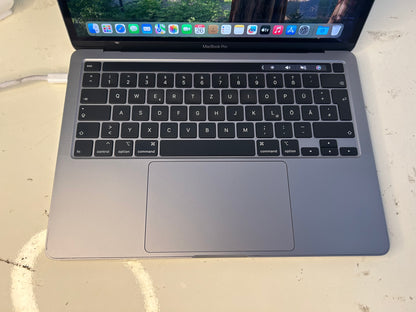 MacBook Pro (2020) [13,3", Touch Bar, Intel Core i5 1,4GHz, 8GB RAM, 256GB SSD, Intel Iris Plus Graphics, macOS] Grigio