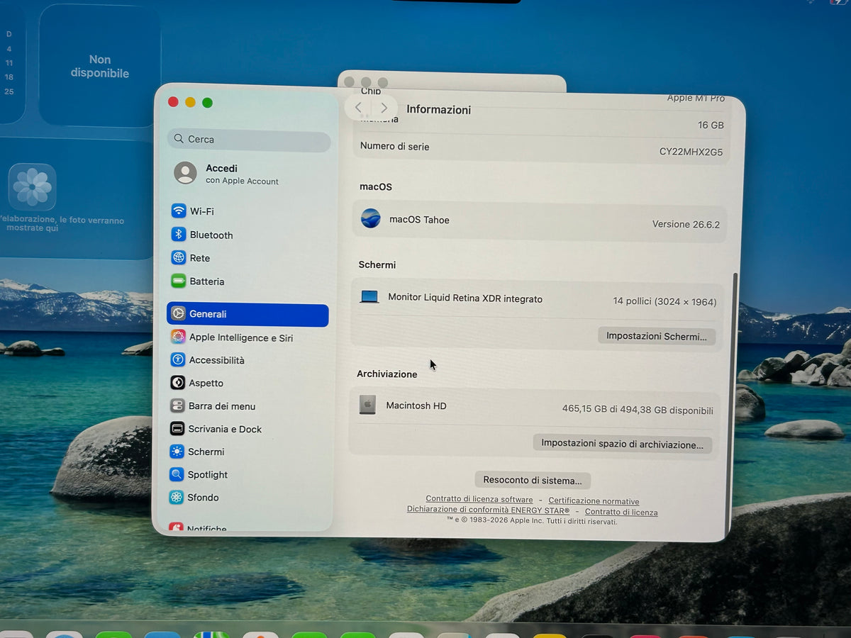 MacBook Pro (2021) [14,2", Apple M1 Pro 8 Core, 16GB RAM, 512GB SSD, Apple 14 Core, macOS] grigio