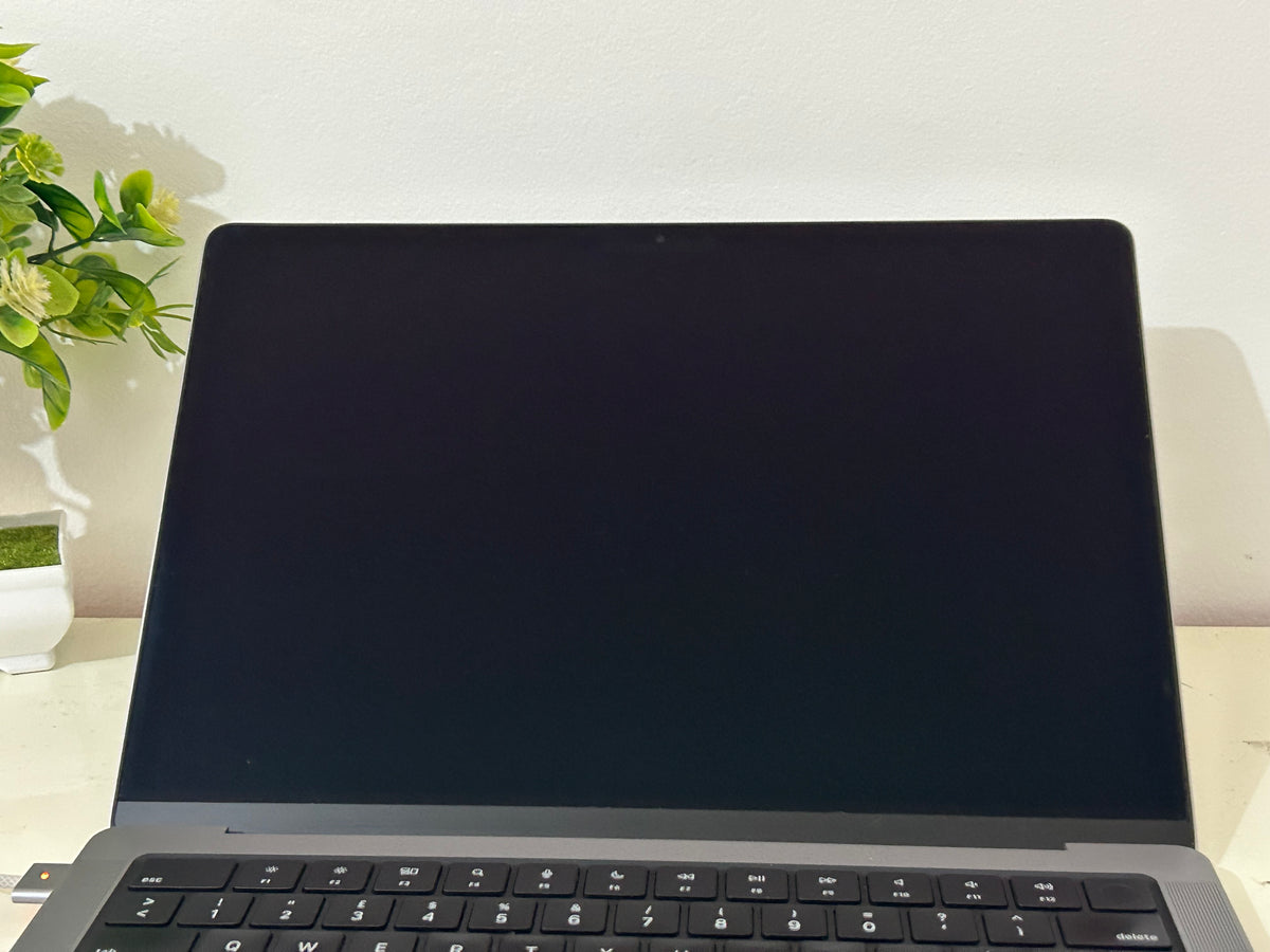 MacBook Pro (2021) [14,2", Apple M1 Pro 8 Core, 16GB RAM, 512GB SSD, Apple 14 Core, macOS] grigio