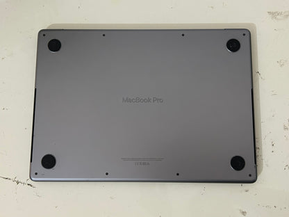 MacBook Pro (2021) [14,2", Apple M1 Pro 8 Core, 16GB RAM, 512GB SSD, Apple 14 Core, macOS] grigio