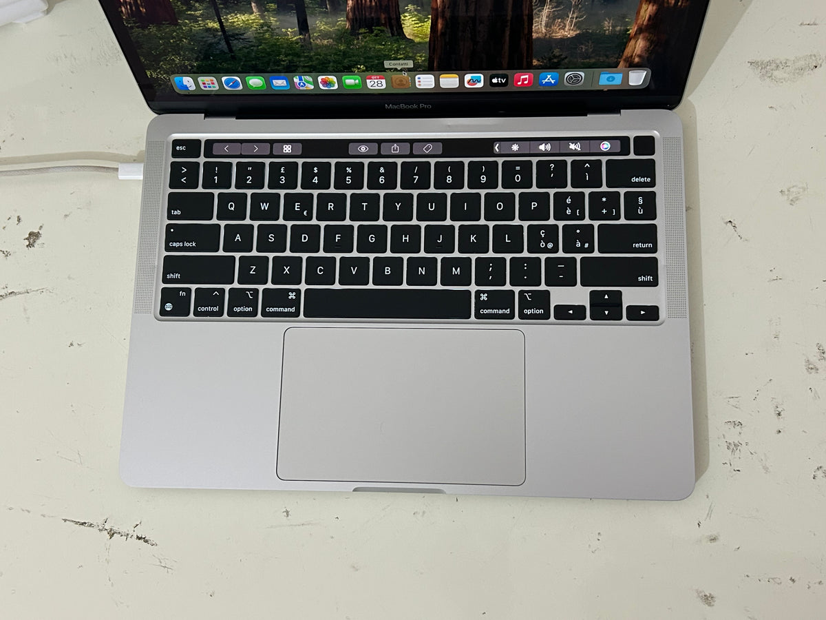 MacBook Pro (2020) M1 [13,3", Touch Bar, Apple M1 3,2GHz, 8GB RAM, 256GB SSD, Apple 8 Core, macOS] Grigio