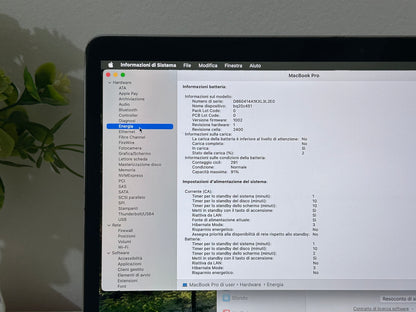 MacBook Pro (2020) M1 [13,3", Touch Bar, Apple M1 3,2GHz, 8GB RAM, 256GB SSD, Apple 8 Core, macOS] Grigio