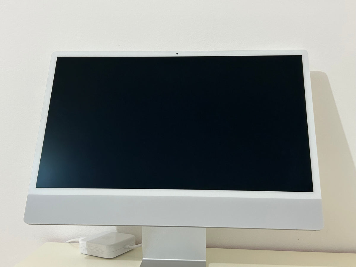 iMac (Mid 2021) [24", Apple M1 8 Core CPU, 8GB RAM, 256GB SSD, Apple 8 Core, macOS] Argento