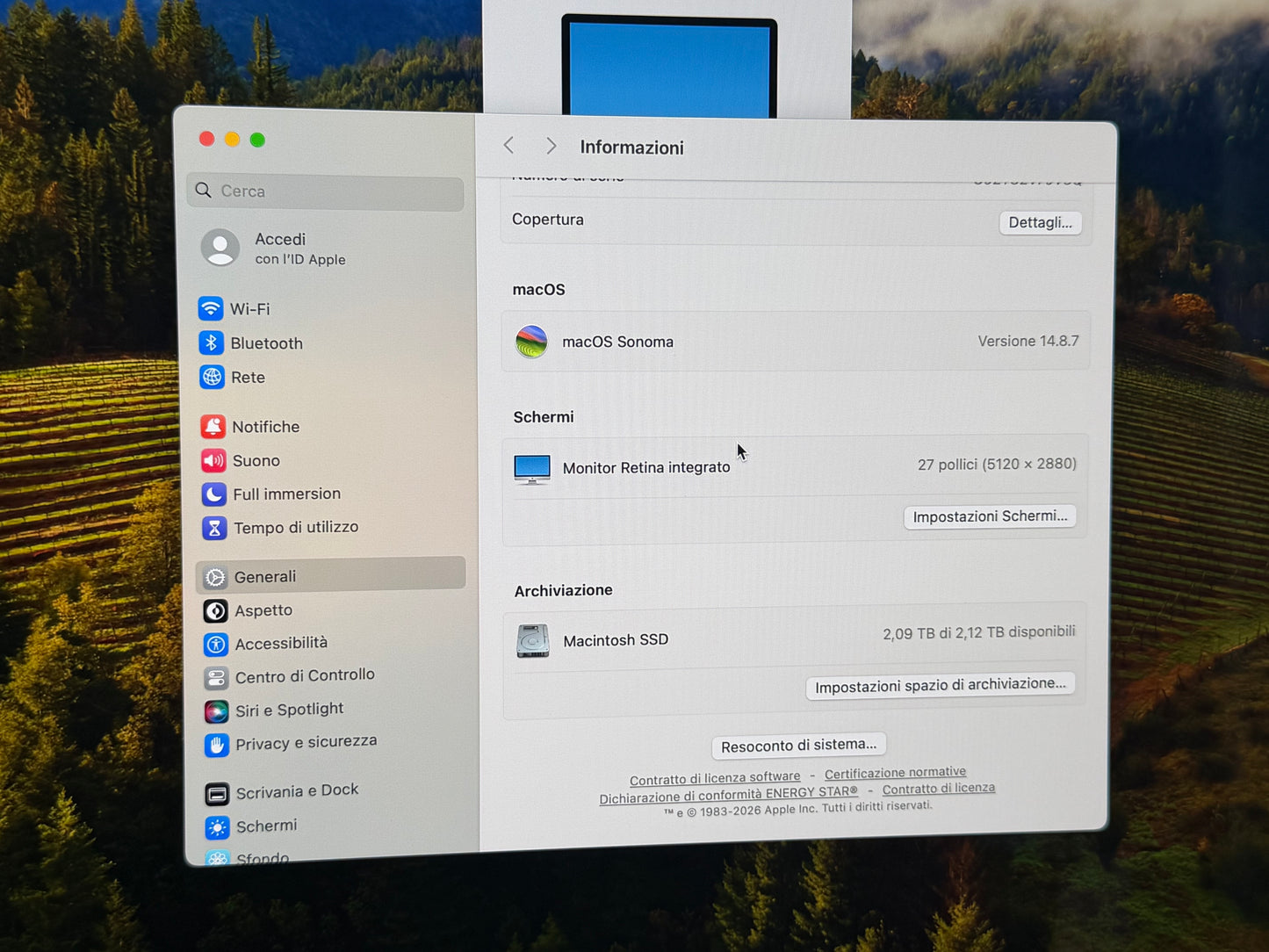 iMac (2019) [27", 5K, Retina, Intel Core i5 3,0GHz, 64GB RAM, 1TB Fusion Drive, AMD Radeon Pro 570X, macOS] argento