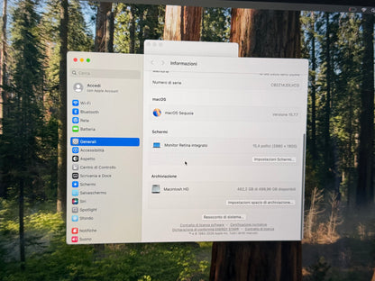 MacBook Pro (2019) [15,4", Touch Bar, Intel Core i9 2,3GHz, 16GB RAM, 512GB SSD, AMD Radeon Pro 560X, Mac OS X] Grigio