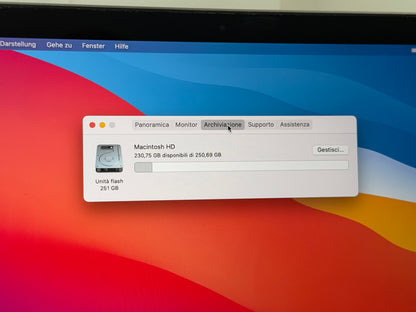 MacBook Pro (2017) [13,3", Touch Bar, Intel Core i5 3,1GHz, 8GB RAM, 256GB SSD, Intel Iris Plus Graphics 650, macOS] grigio