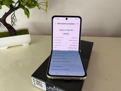 Samsung Galaxy Z Flip 3 5G 256GB [Dual-Sim] Crema