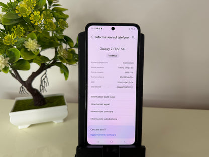 Samsung Galaxy Z Flip 3 5G 128GB [Dual-Sim] Nero