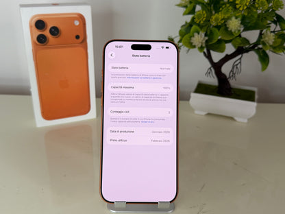 iPhone 17 Pro Max 256GB Arancione
