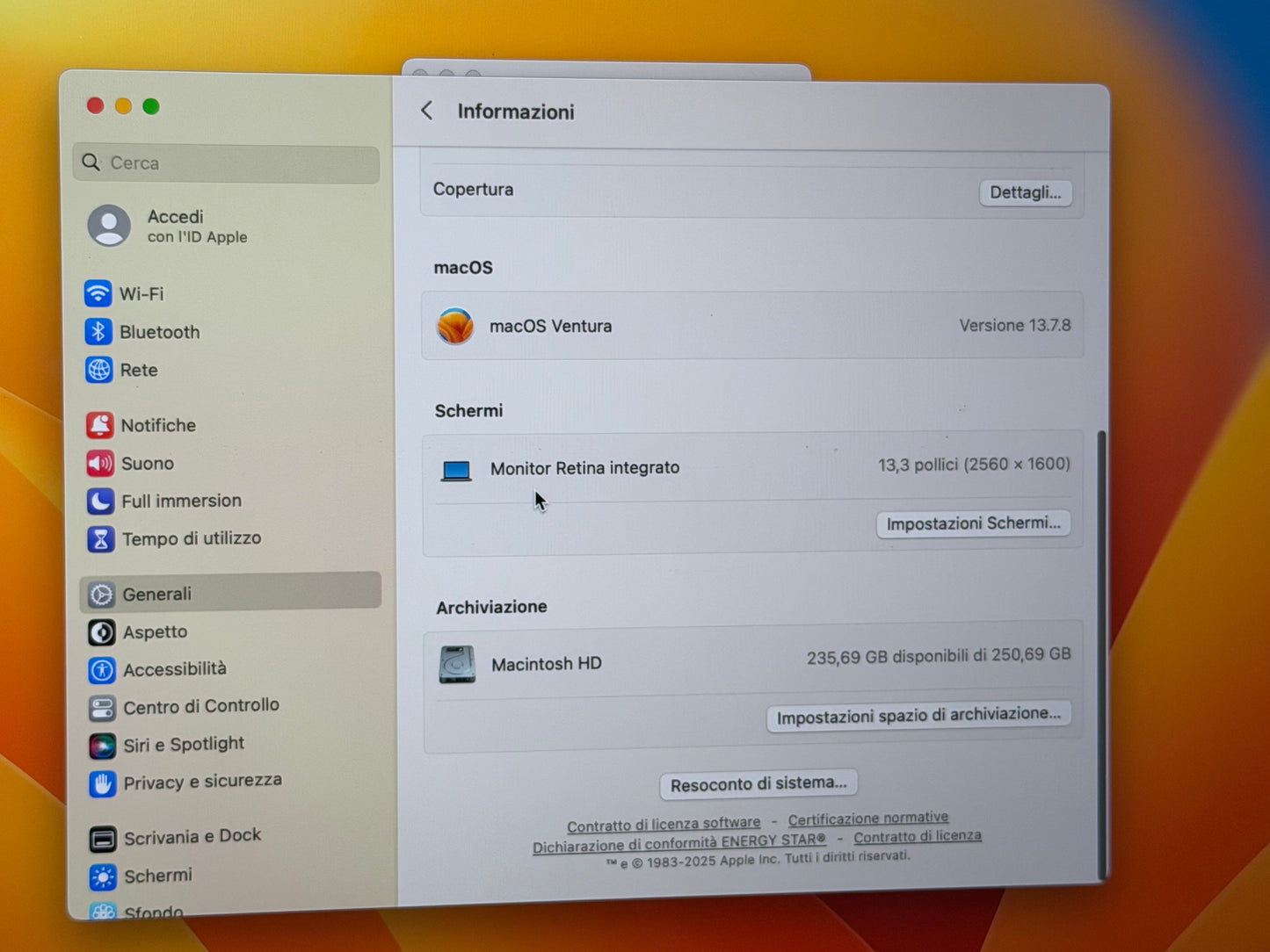 MacBook Pro (2017) [13,3", Intel Core i5 2,3GHz, 8GB RAM, 256GB SSD, Intel Iris Plus Graphics 640, macOS] Grigio