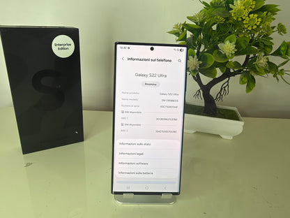 Samsung S22 Ultra 128GB Nero 5G Dual Sim