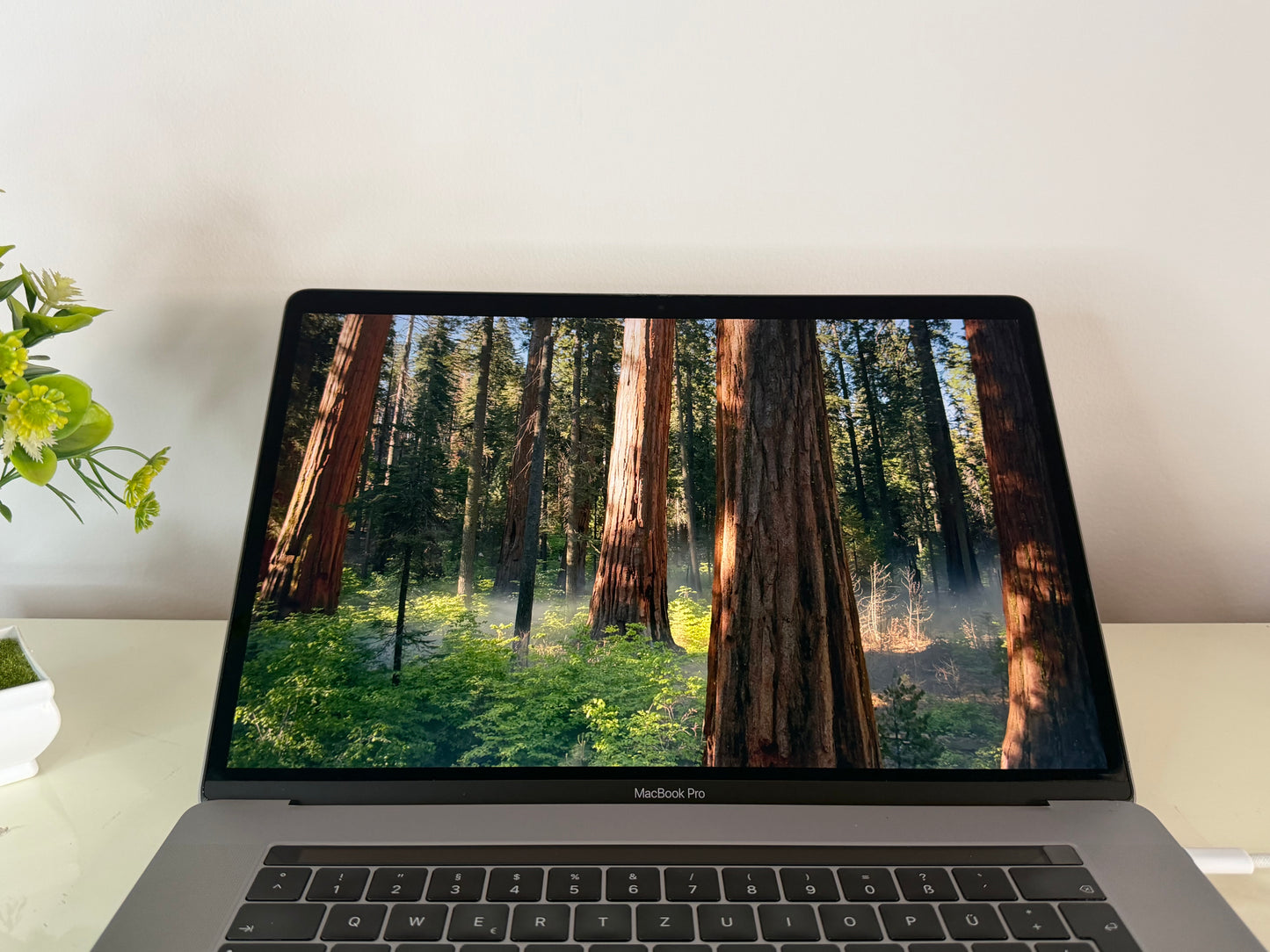 MacBook Pro (2018) [15,4", Touch Bar, Intel Core i7 2,2GHz, 16GB RAM, 512GB SSD, AMD Radeon Pro 555X, macOS] grigio