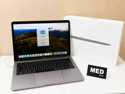 MacBook Air (2018) [13,3", Retina, Intel Core i5 1, 6GHz, 8GB RAM, 256GB SSD, Intel UHD Graphics 617, macOS] spacegrau
